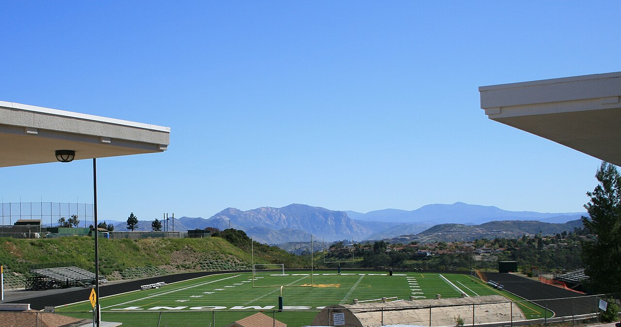 Mashin-Roth Memorial Stadium, Grossmont.College football field and track, Grossmont College
